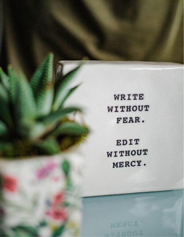 Write without fear